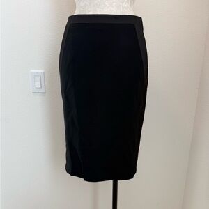 NWT Roberto Cavalli black Pencil Skirt Italian size 40 USA size small 4